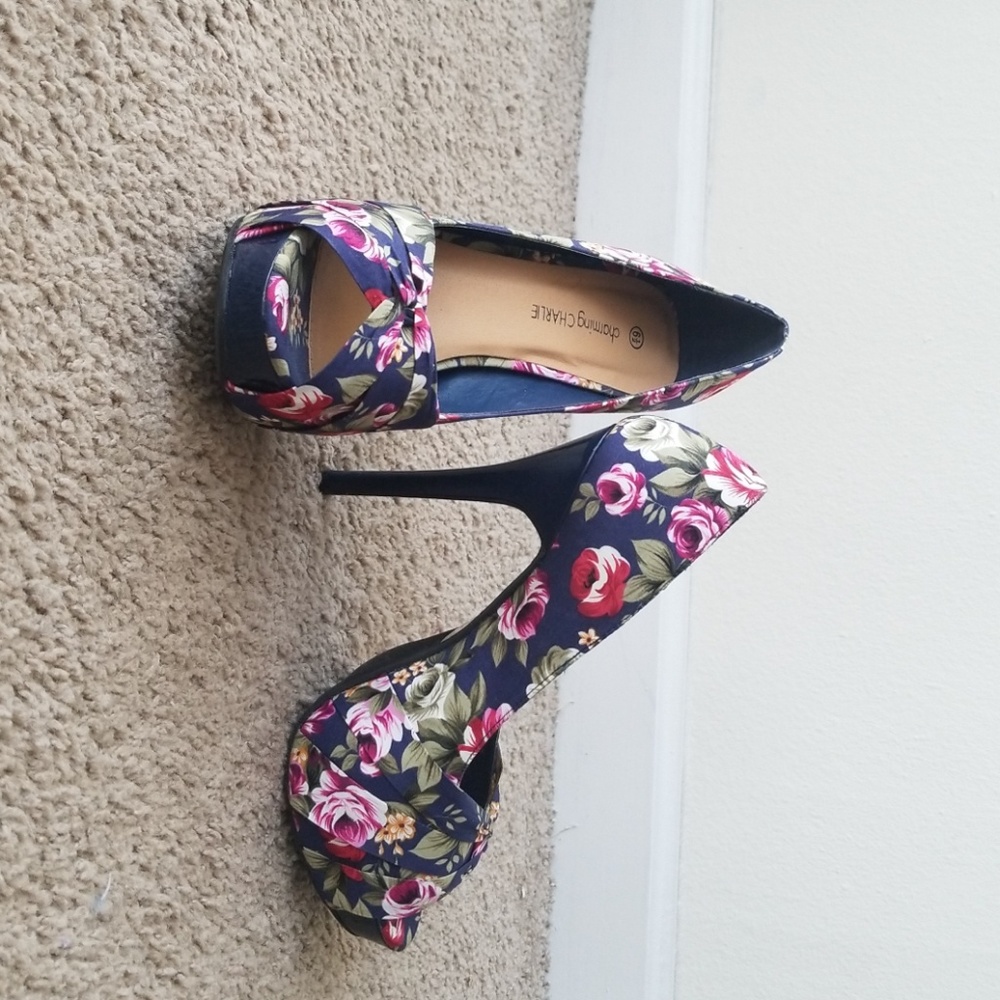 Flower heels